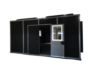 Large Modular Sound Booth Double doors